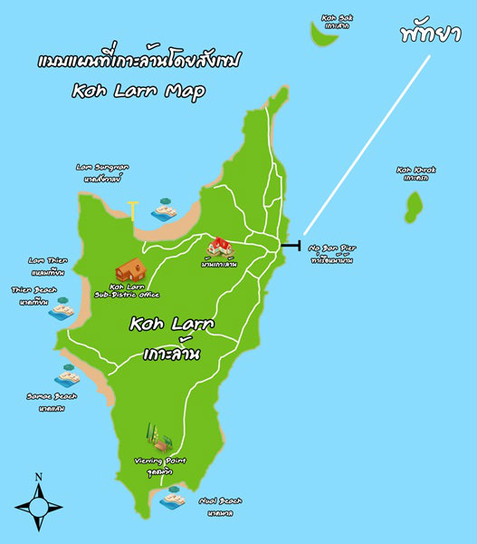 รวมที่เที่ยวในเมือง เกาะล้าน (จังหวัดชลบุรี) สุดโรแมนติกที่คุณไม่ควรพลาด