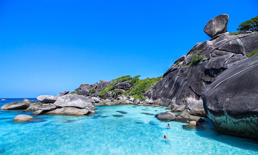 รีวิวสถานที่เที่ย เกาะสิมิลัน (จังหวัดพังงา) พาลูกเที่ยววันหยุดแบบลุยๆ